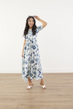 A-Line Silhouette Maxi Dress